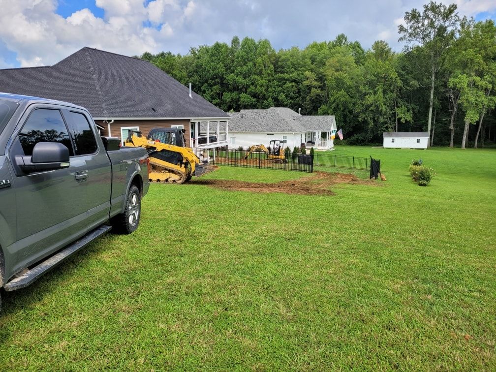 Excavation for OBAIR Contracting in Cookeville, TN