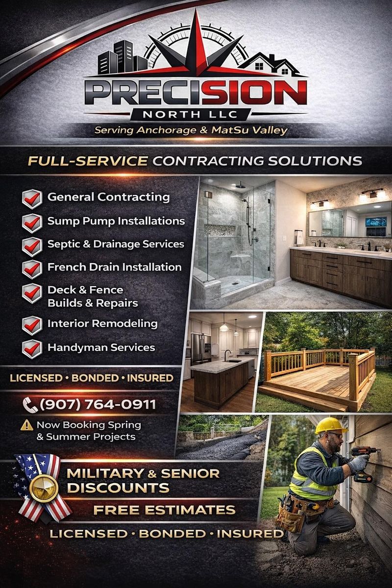 Deck & Patio Installation for Precision North in Anchorage, AK