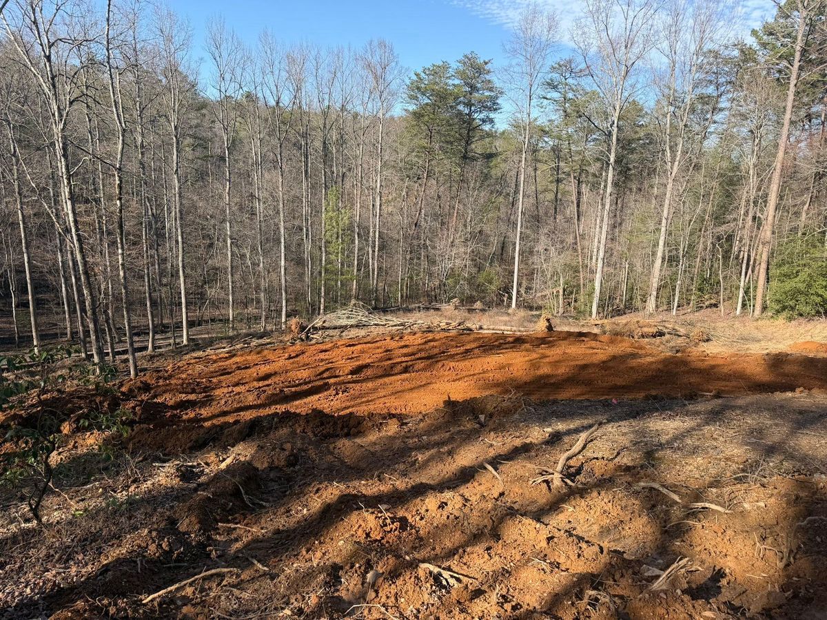 Land Clearing & Demolition for Under Grace Transport and Grading in Marble Hill, GA
