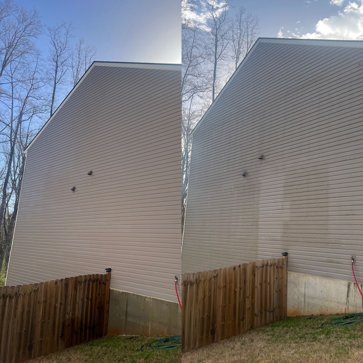 House washing for Aftermath Pressure Washing & Roof Washing & Soft Washing LLC in  Conyers, GA