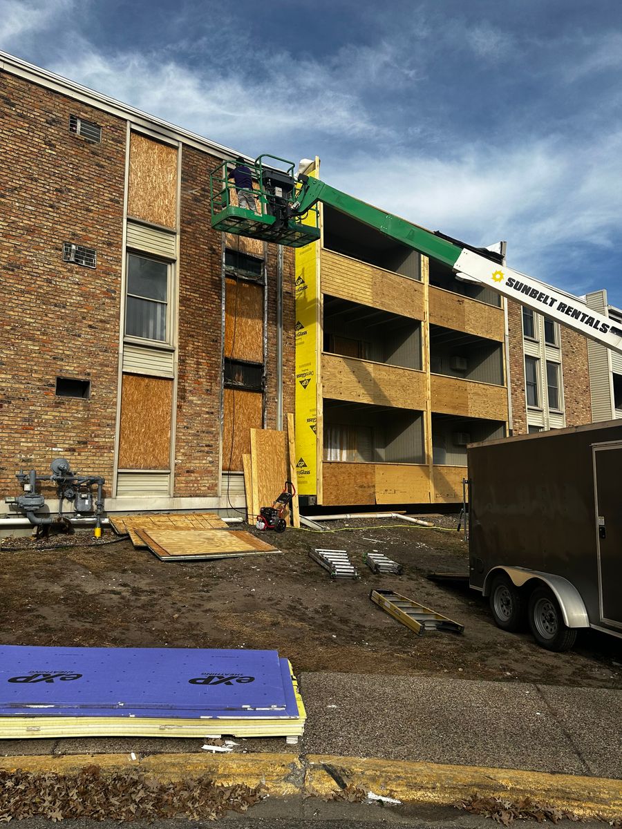 Siding Installation and Repair for Heike Construction in De Graff, MN