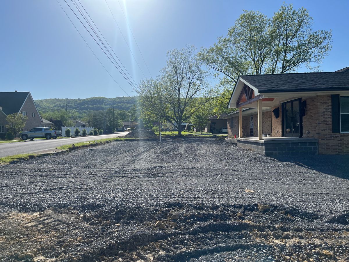 Land Grading for J.P Landscaping and Excavation in Chattanooga, TN