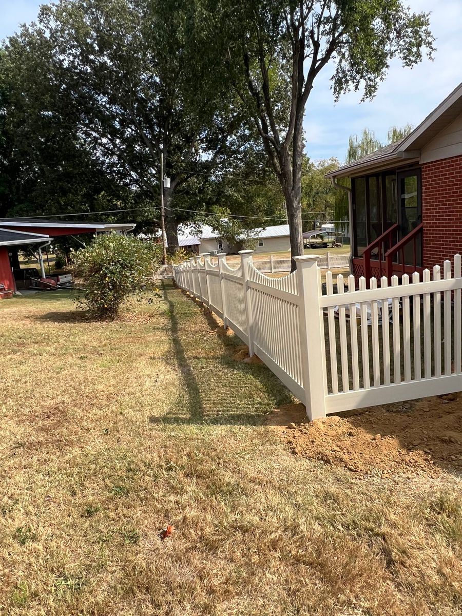 Fence Installation for Penrod & Son's Fencing in Greenville, KY