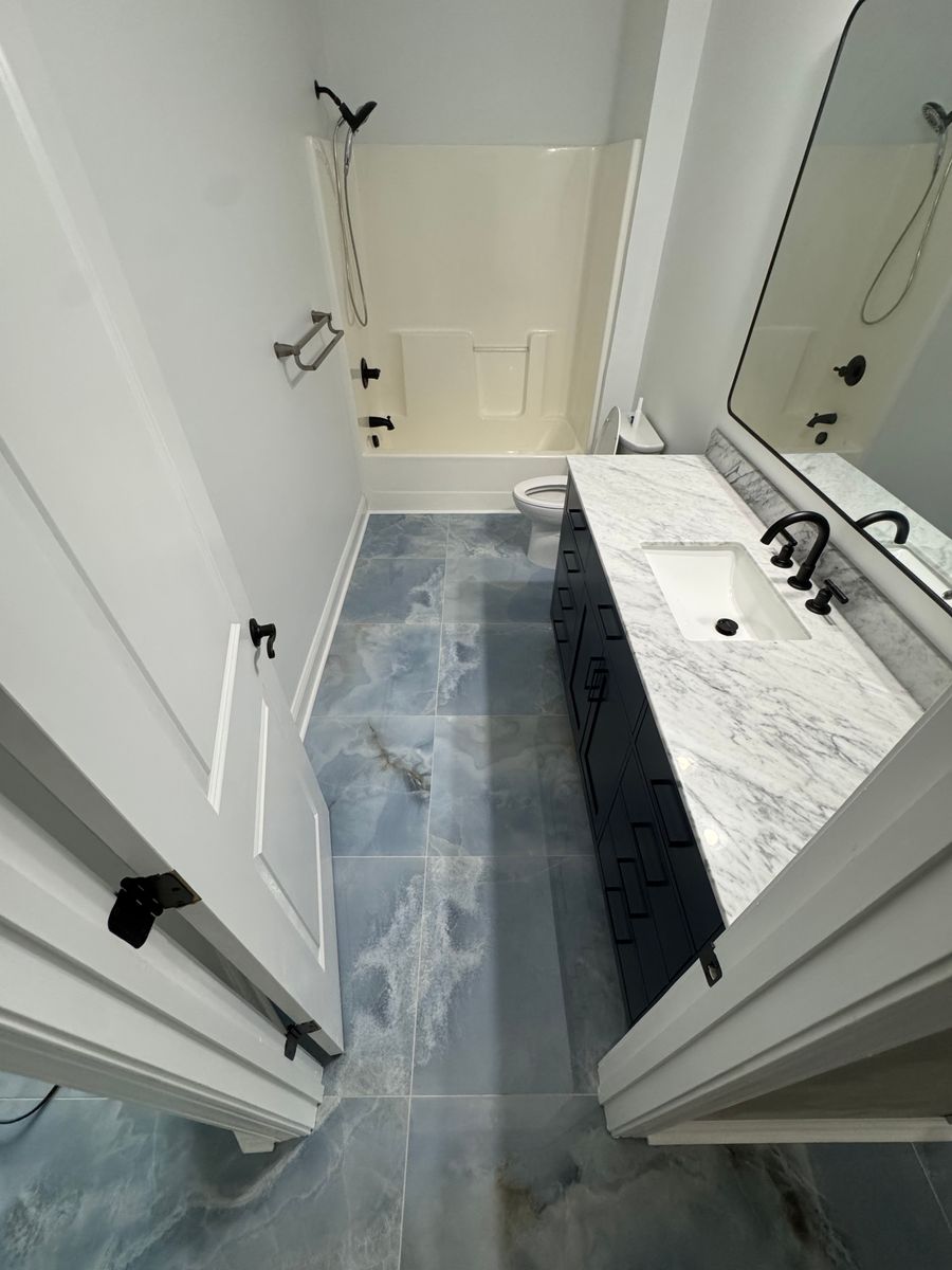 Bathroom Renovation for Tucker's Renovations "The Handy Man" in Columbia, SC