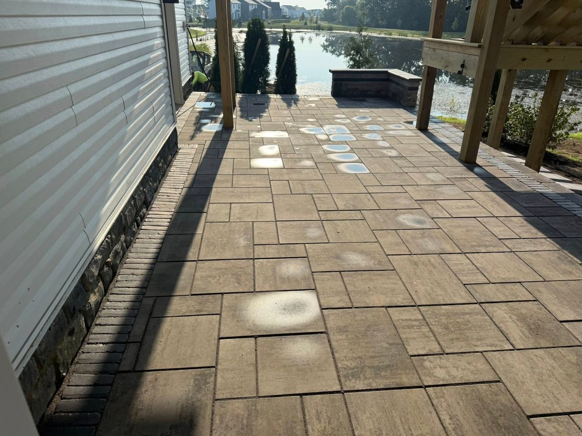 Hardscape Installation for N8 Landscaping in Amanda, OH