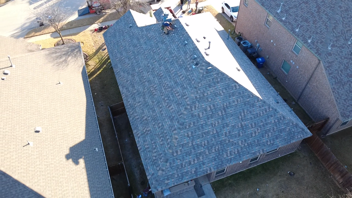 Roofing Installation for Major League Roofing in Frisco, TX