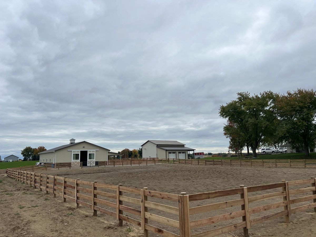 Fence Installation for Double H Fencing in Hartville, OH