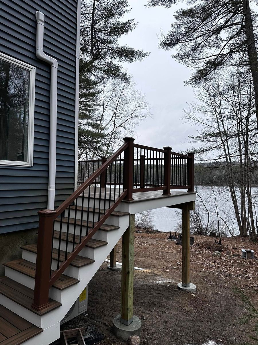 Deck & Patio Installation for 207 Improvement in Windham, ME