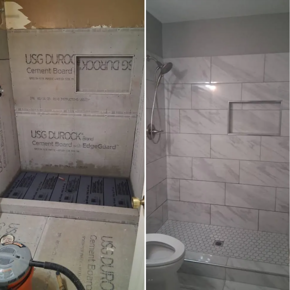 Bathroom Renovation for Bomar Construction  in Olive Branch, MS