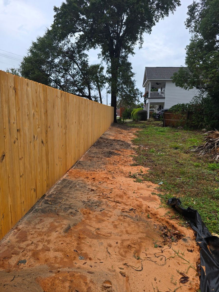 Fence Repair for Phillips Fencing Solutions in Pensacola, FL