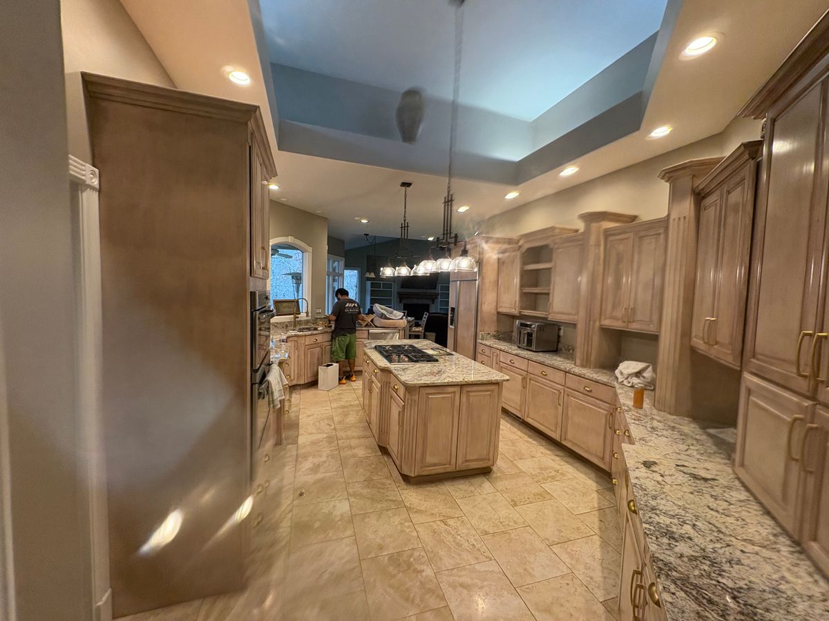 Kitchen and Cabinet Refinishing for NXT Generation Painting in Cookeville, TN