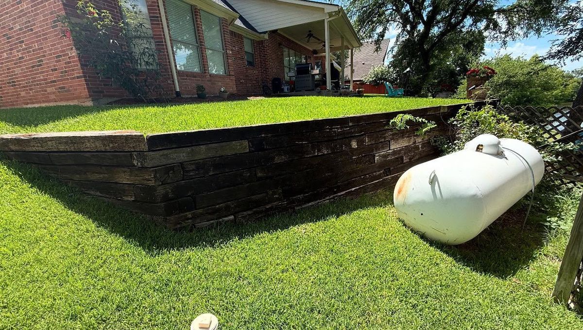 Outdoor living area for Rojas Contractors in Fort Worth, TX