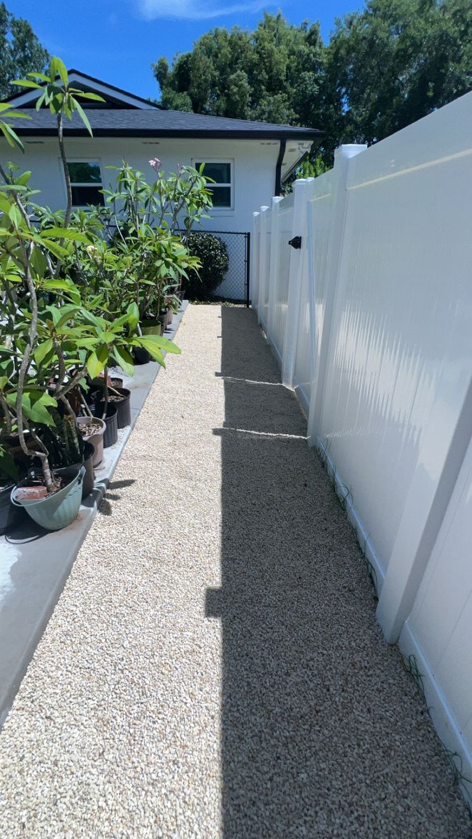 Landscape Installation for Browne’s Yard Creations in Fruitland Park, FL