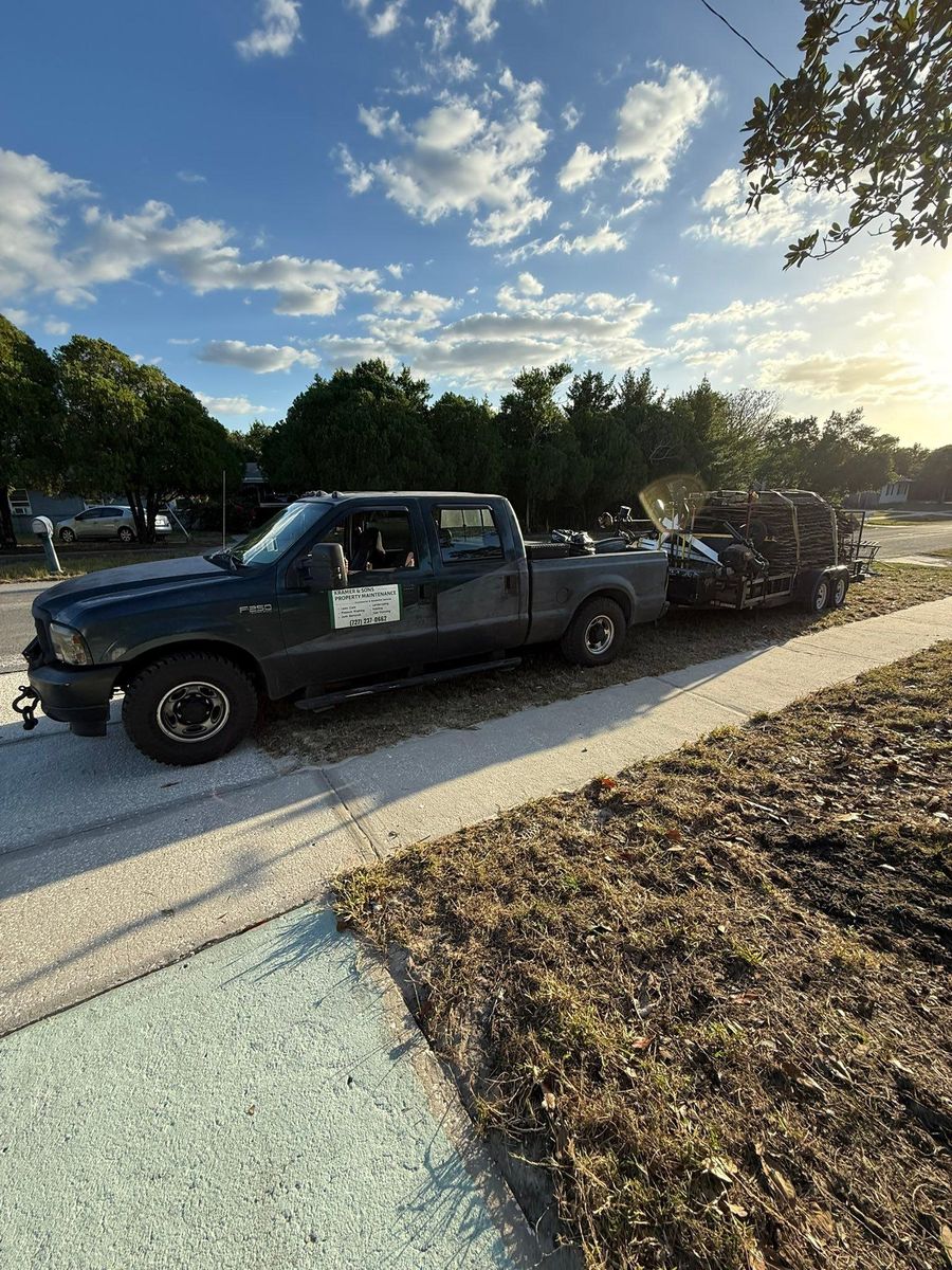 Mulch Installation for Kramer & Son’s Property Maintenance in Hudson, FL