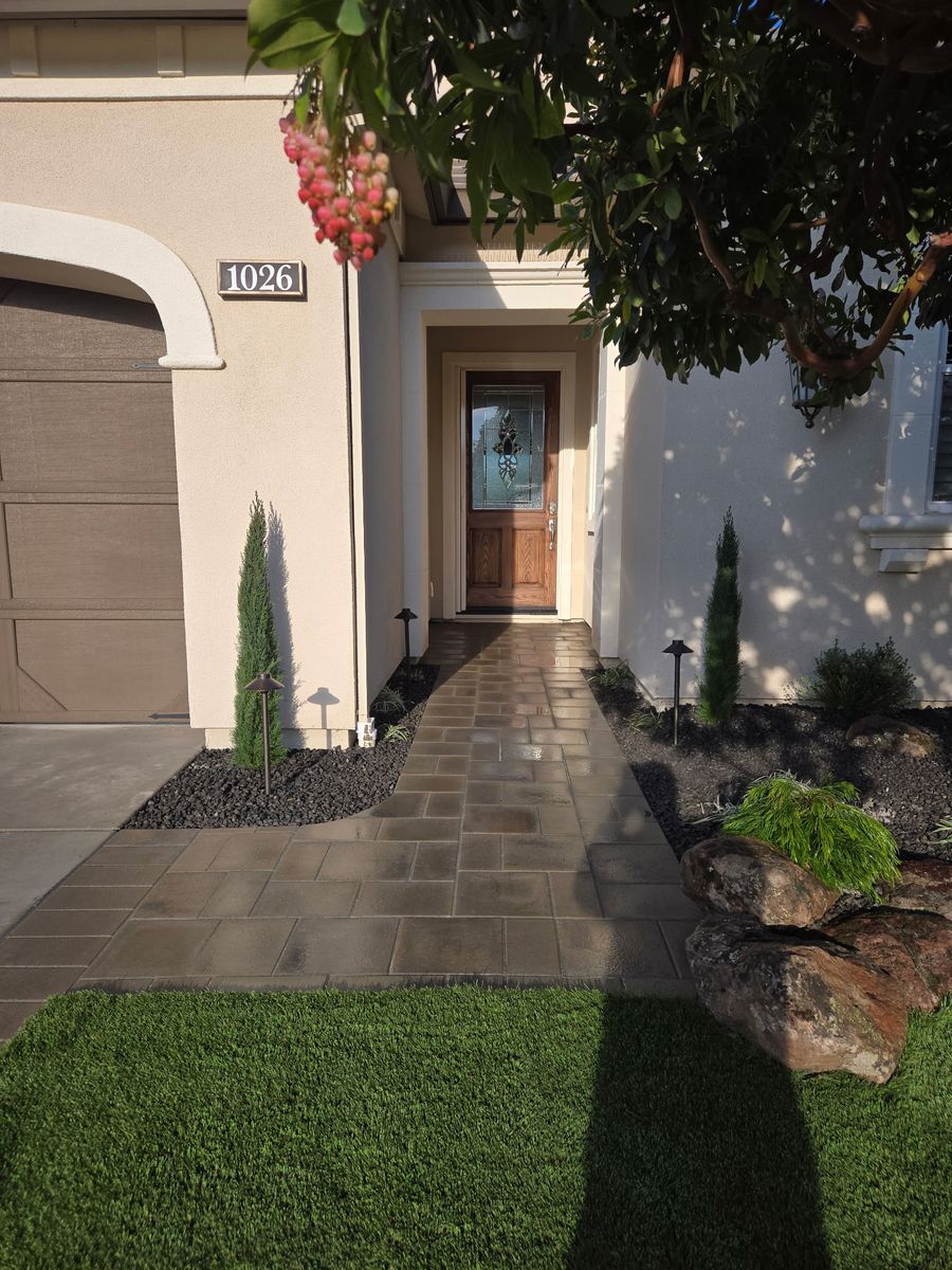 Landscape Installation for LEBEC, Inc in Brentwood, CA