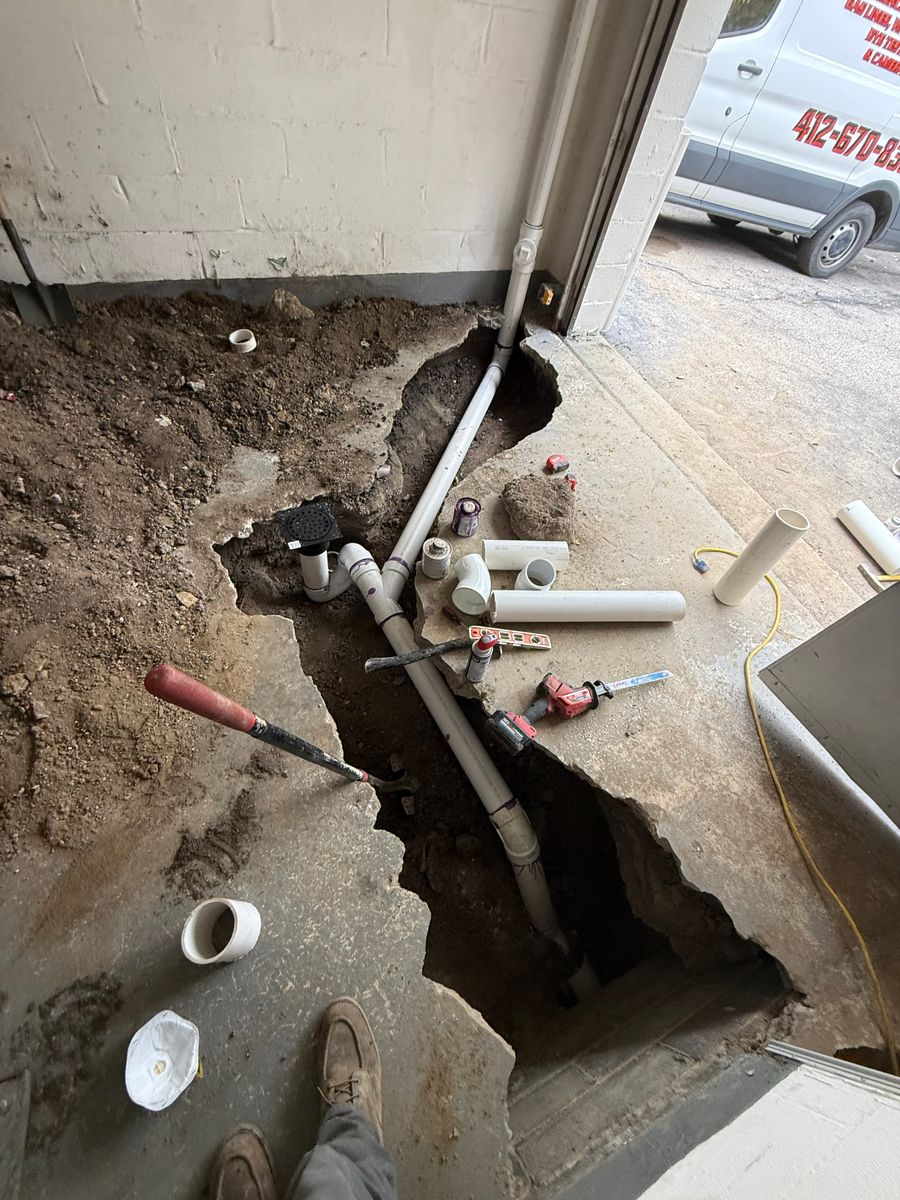 Sewer Lines for A. Doleno Sewers & Plumbing in Pittsburgh, PA