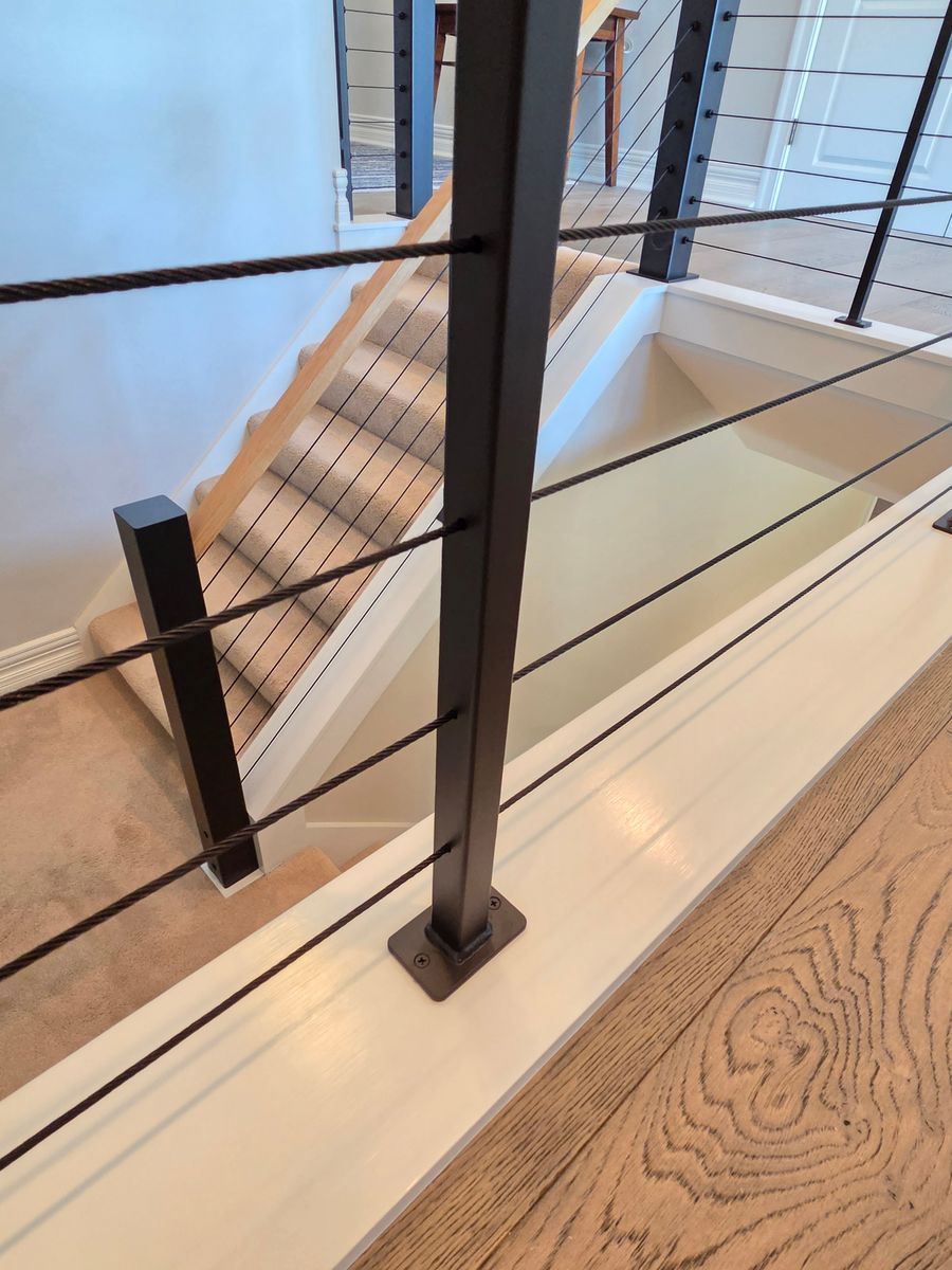 Interior Railing for Timber Concepts  in Green Bay, WI