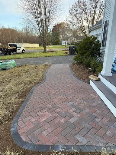 Hardscaping for Lennon Land Management in Suffield, CT