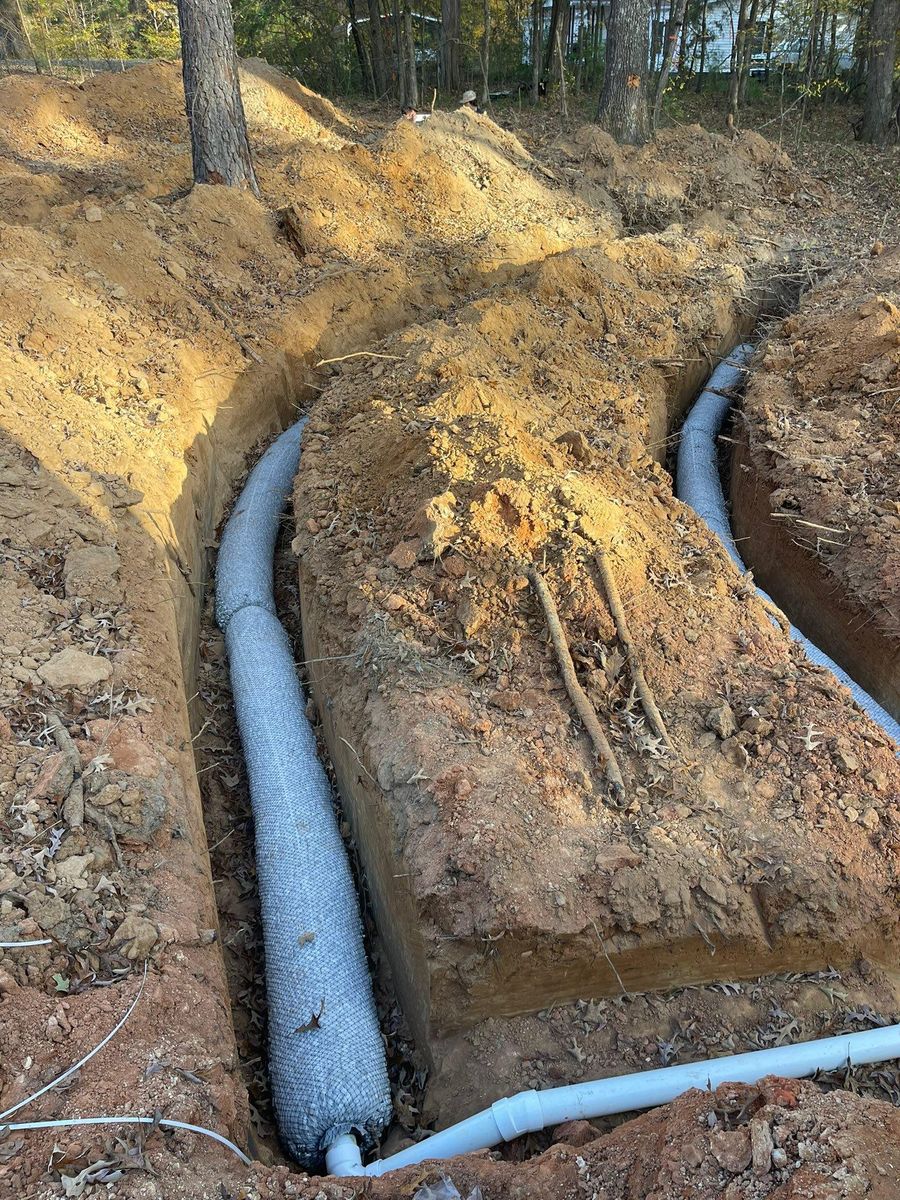 Land Grading for Maness Trucking & Excavation in Lexington, TN