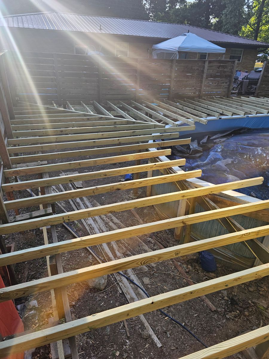 Decking for A&D Home Improvements in Cleveland, TN