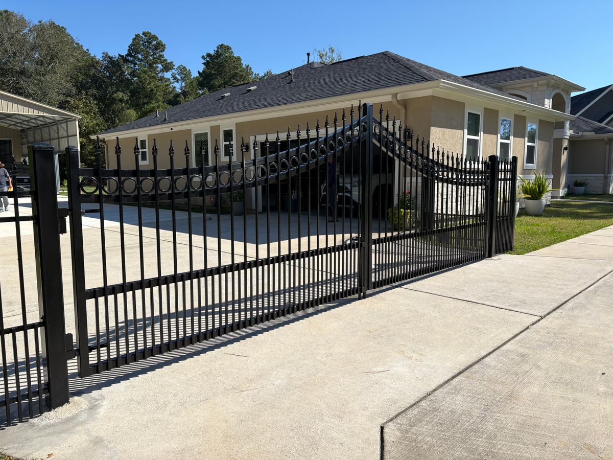 Gate Installation and Access Controls for Kingdom Fence in Houston, TX