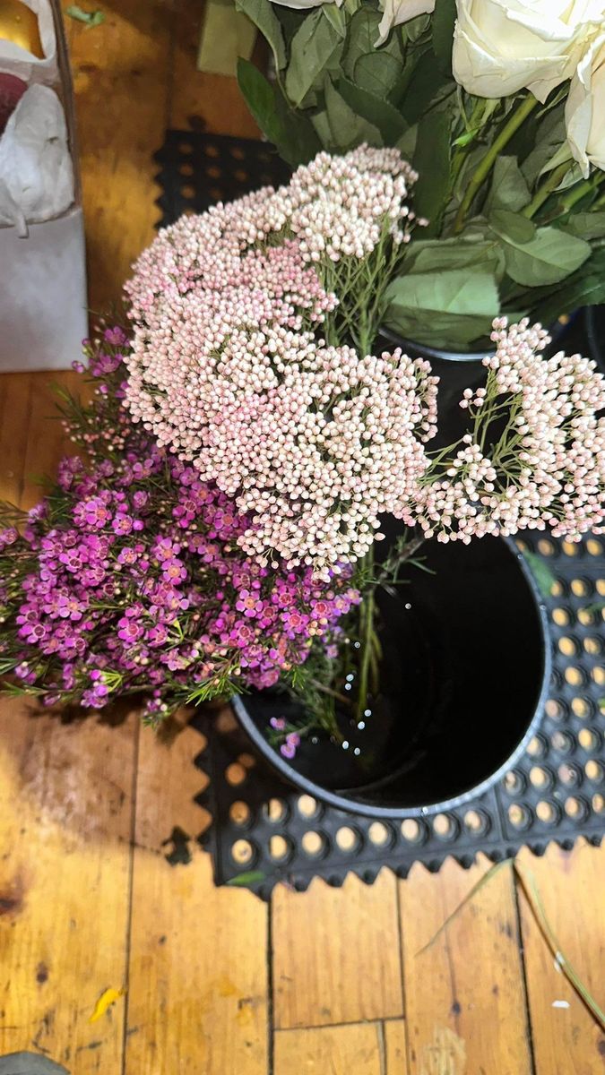 Medium Hand-tied Bouquet for The Dailey Daisy in Hardwick, VT