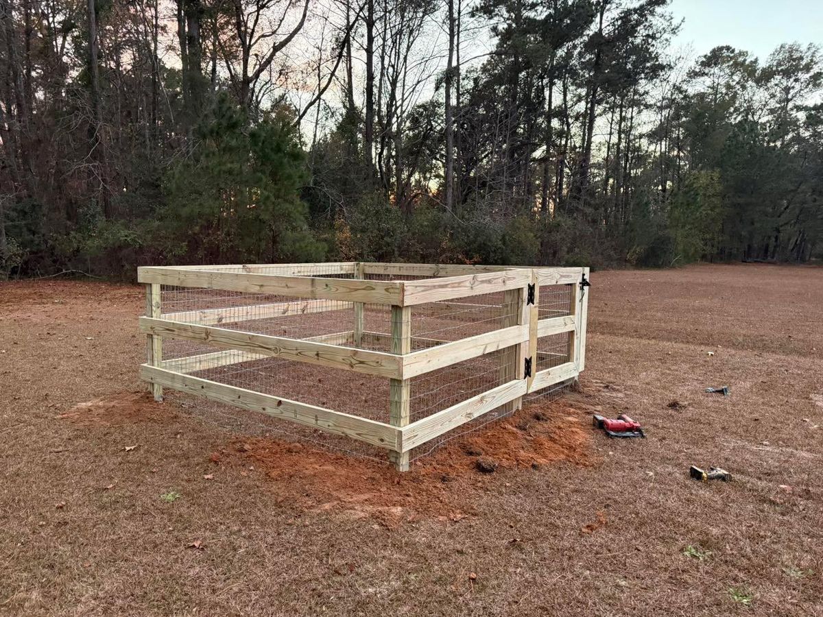 Wood Privacy for 4 In The Fire Fencing LLC in Darlington, SC