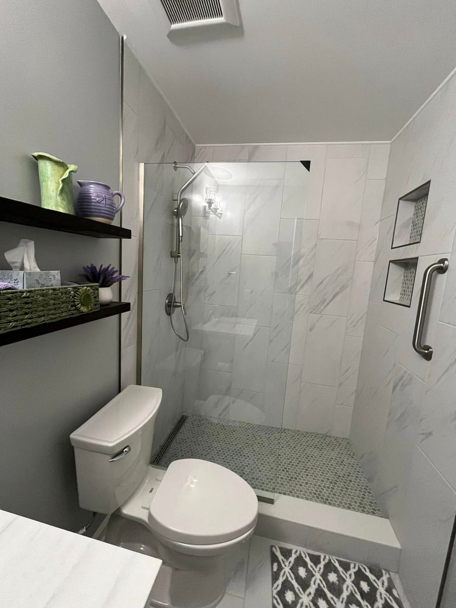 Bathroom Renovation for A-L Tile in Saluda, SC