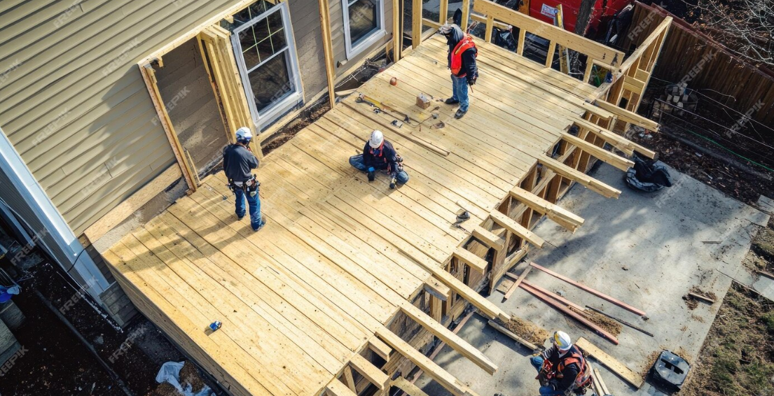 Deck Construction for Texas Estate Construction in West University Place, TX