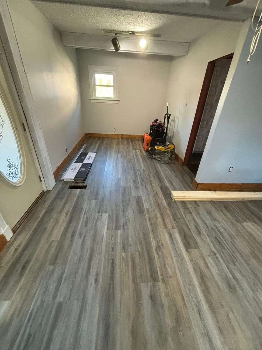 Flooring for Roache Construction in Erie, PA