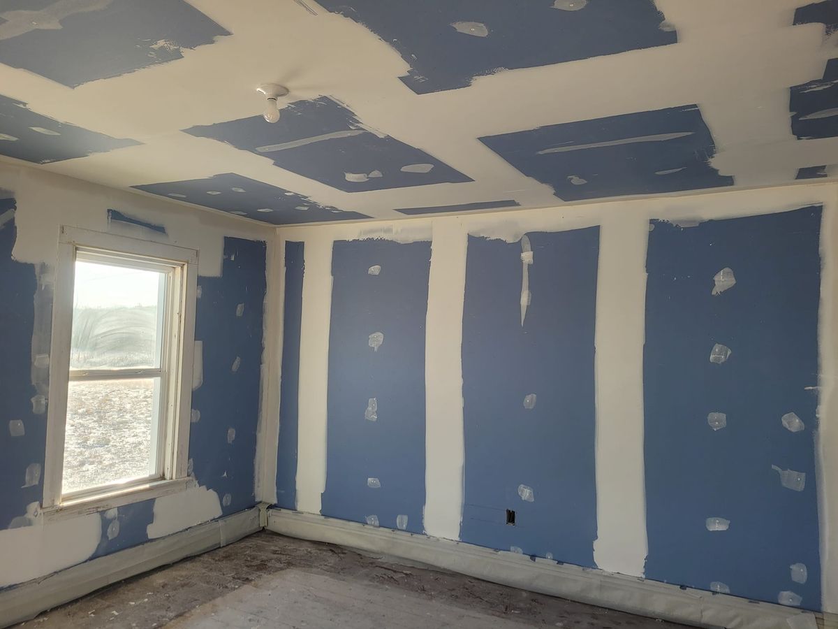 Sheetrock Repair, Taping & Mudding for Taping & Painting Home Improvement in Plattsburgh, New York