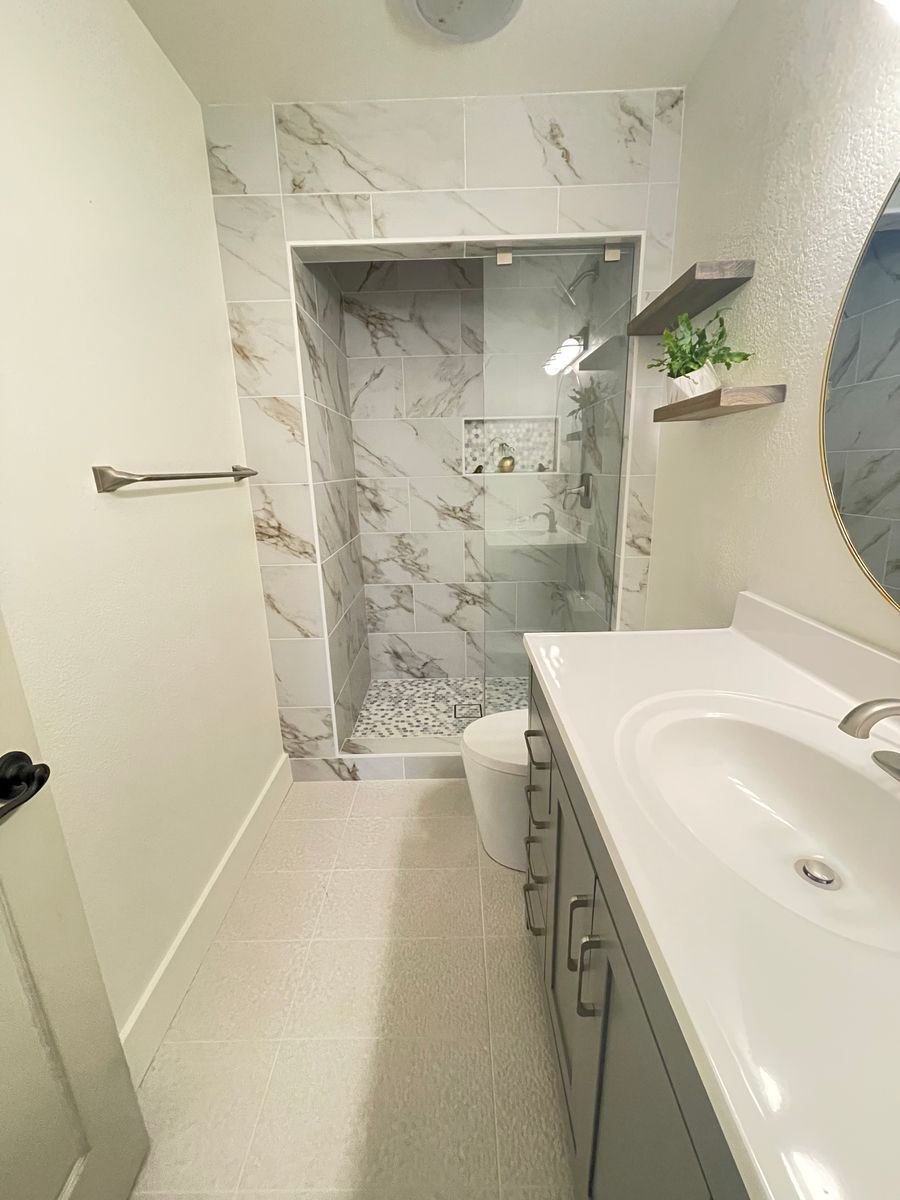 Bathroom Remodel for Silverado Custom Builder in Napa County, CA