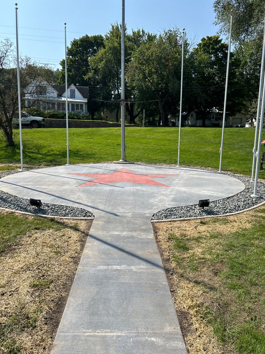 Hardscape Installation for Davis Landscaping in Wilson, WI