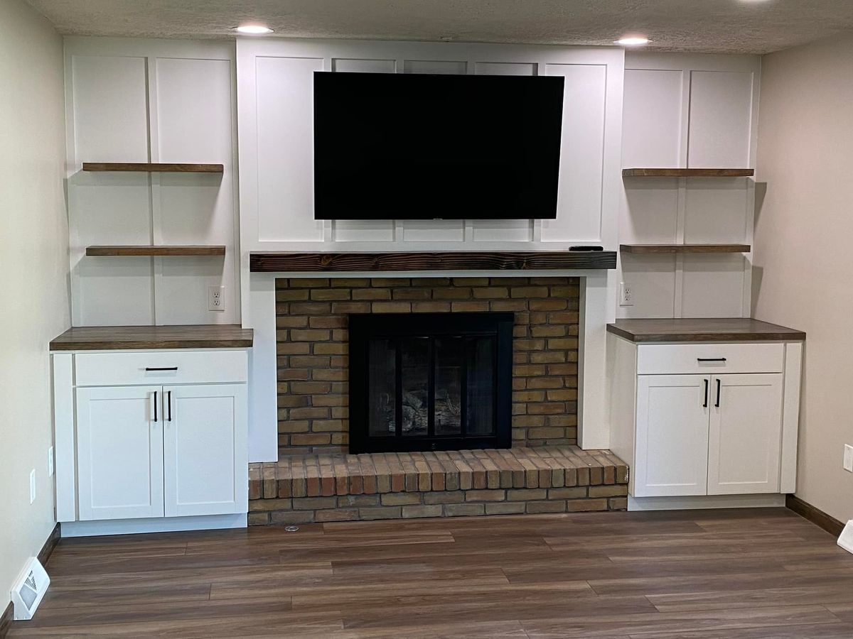 Custom Carpentry for Full Circle Design in Louisville, OH