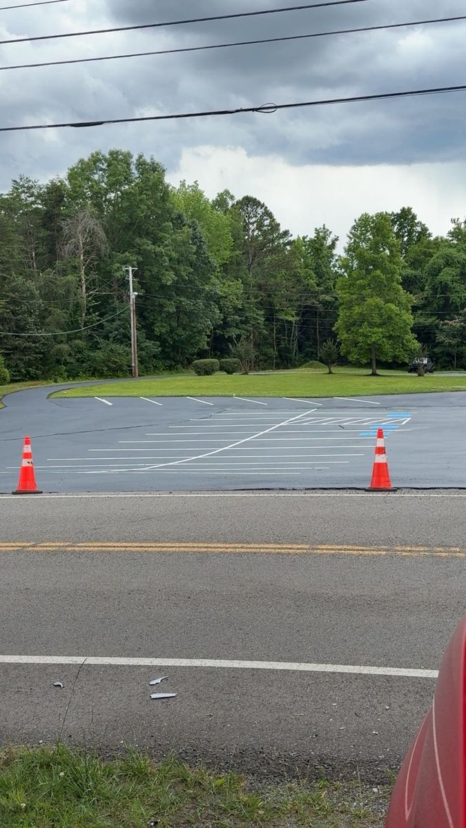Parking Lot Construction for Asphalt Animals in Sevierville, TN
