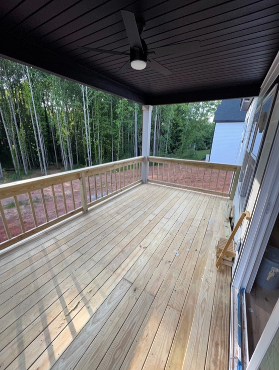 Custom Deck Construction for Vesp General LLC in Greer, SC