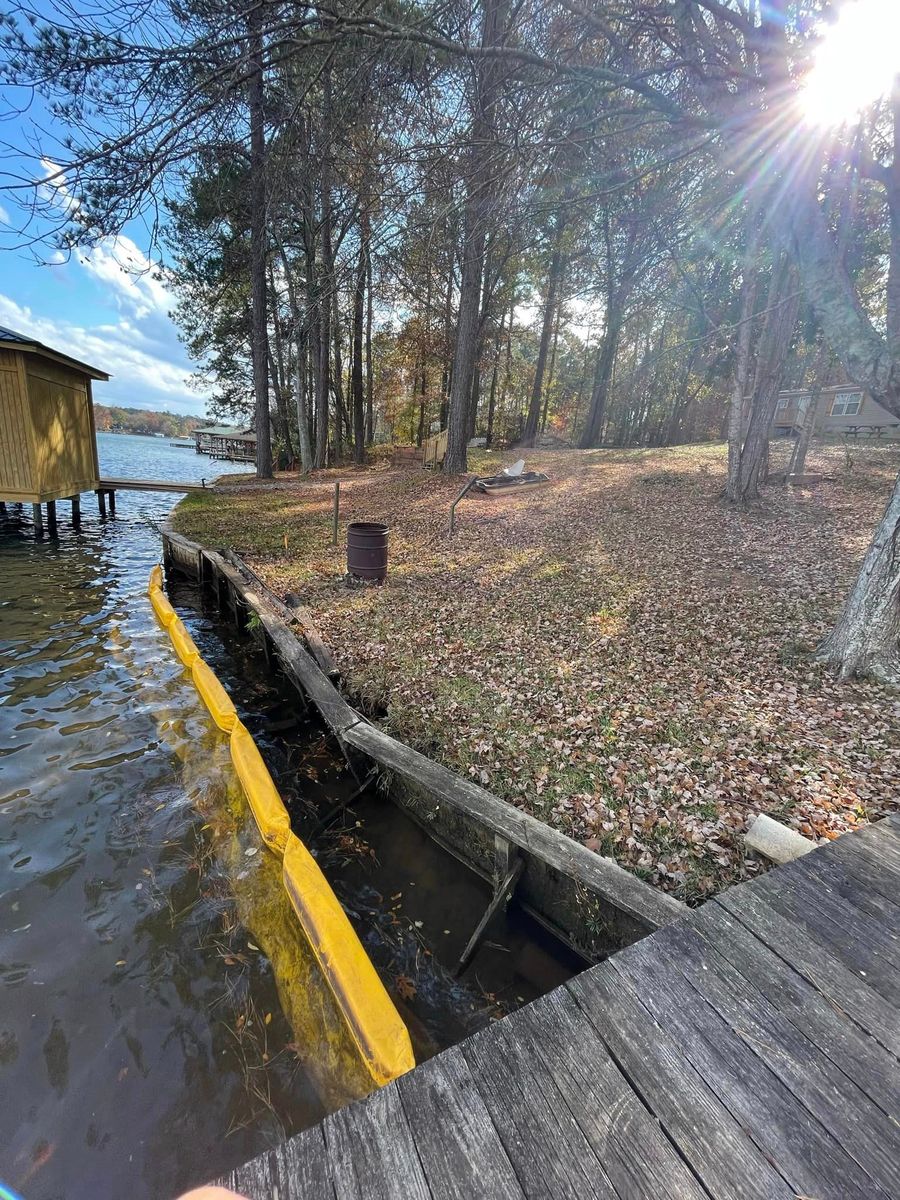 Seawalls for Top Notch Tractor Work LLC in Milledgeville, GA