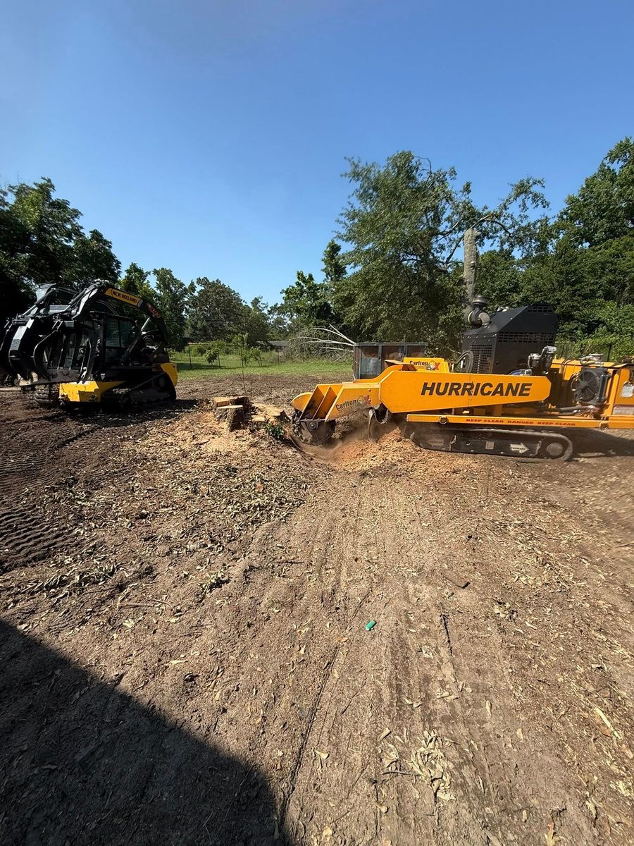 Stump Excavation for Dozier Stump Grinding in Augusta, GA