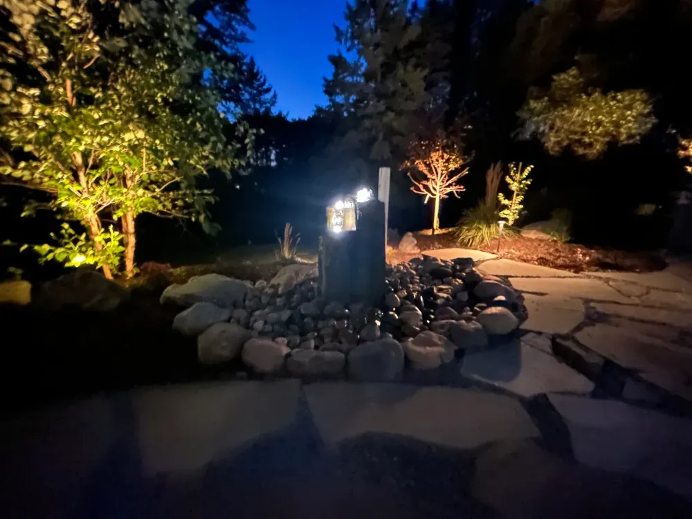 Landscape Lighting for Landscape . Paint . Renovate in Lino Lakes, MN