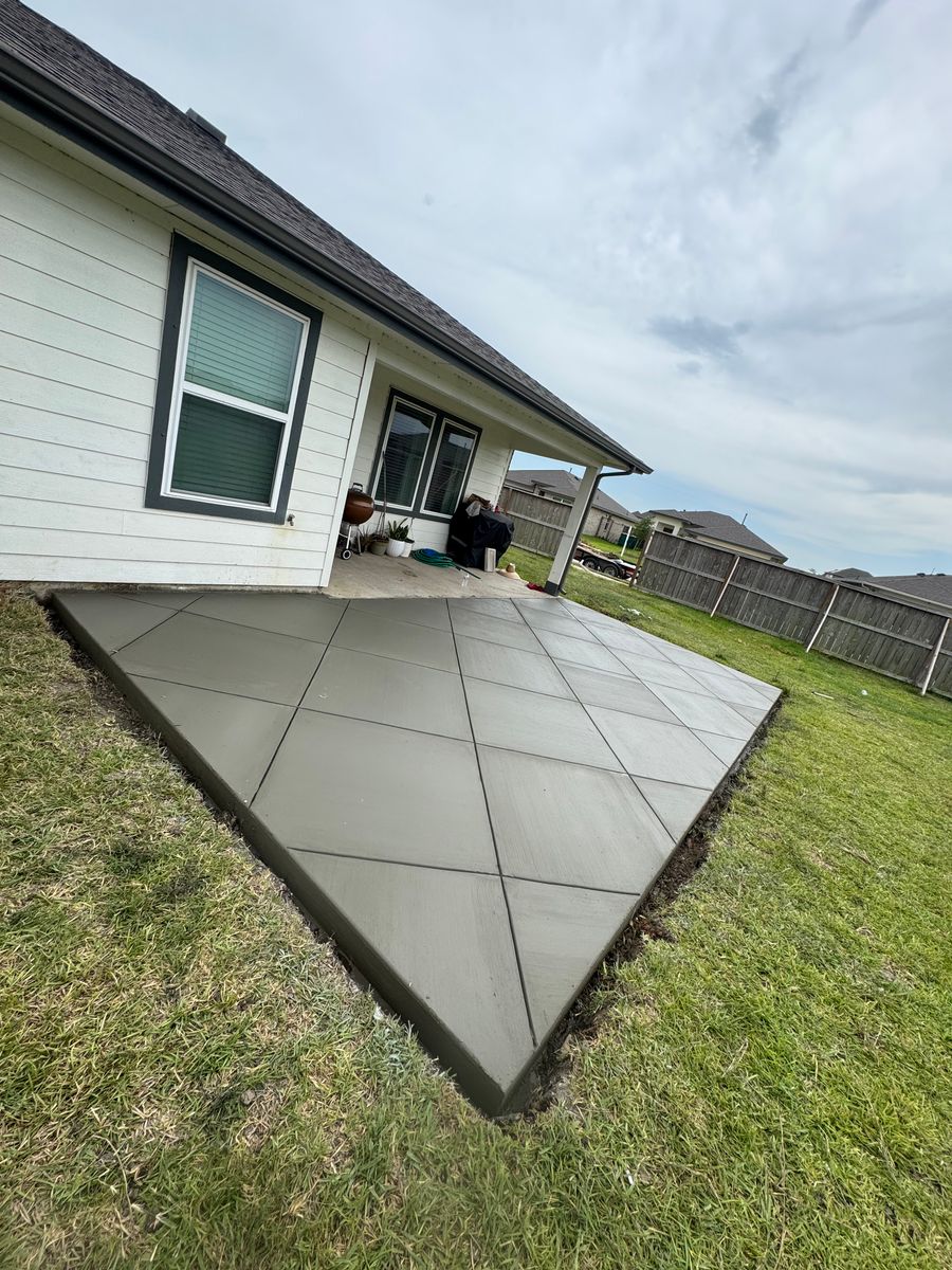 Concrete for NG Concrete Services in Houston, TX