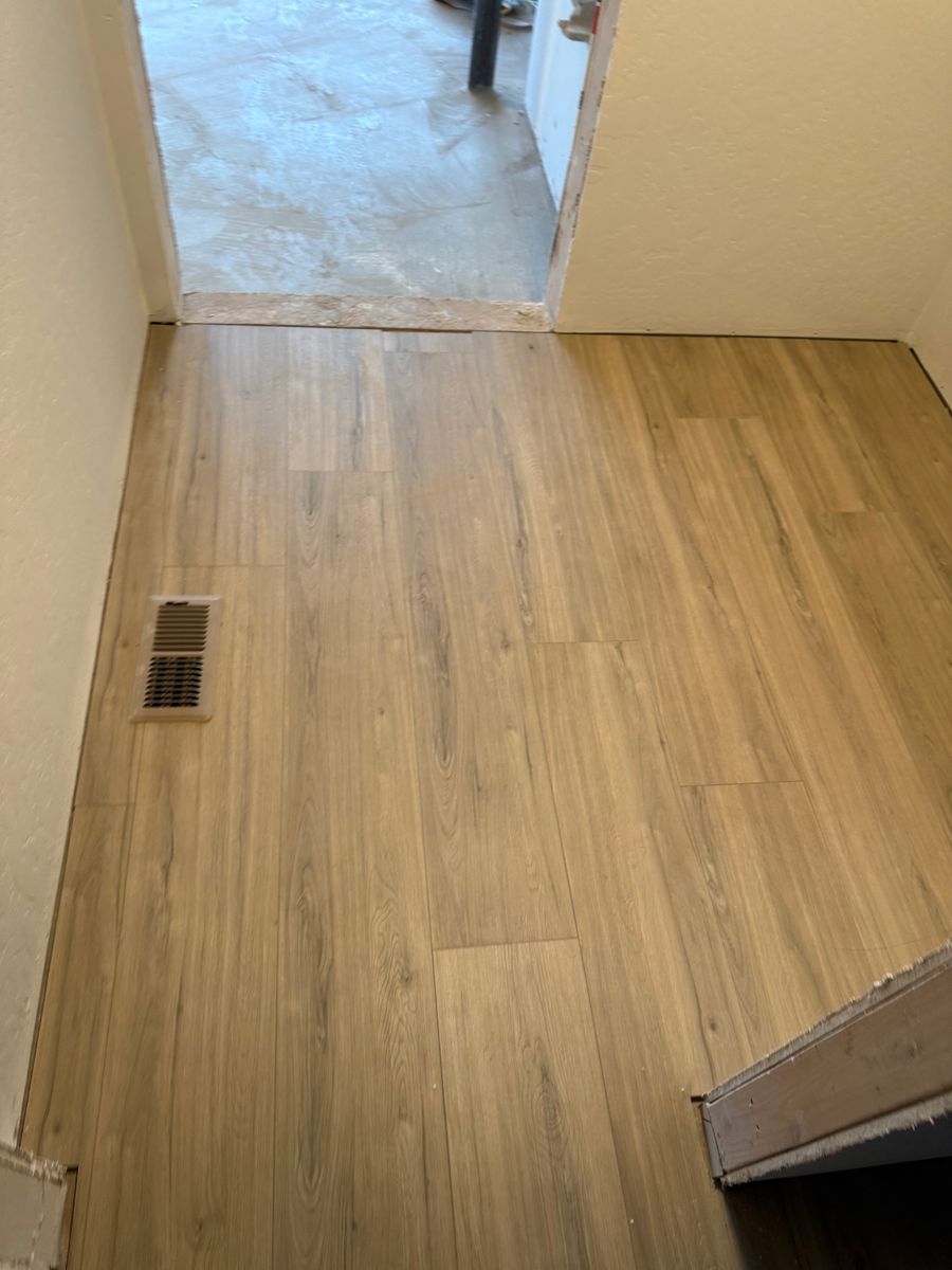 Floor Installation for CJL Flooring in Post Falls, ID