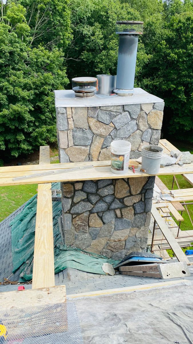 Chimneys for Greenscaping & Masonry LLC in Bethel, CT