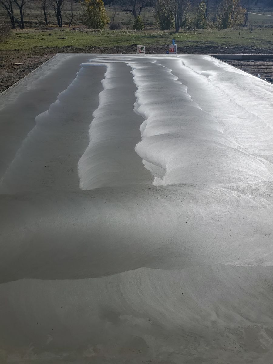 Concrete for Pinewood Construction. LLC in Miles City, MT