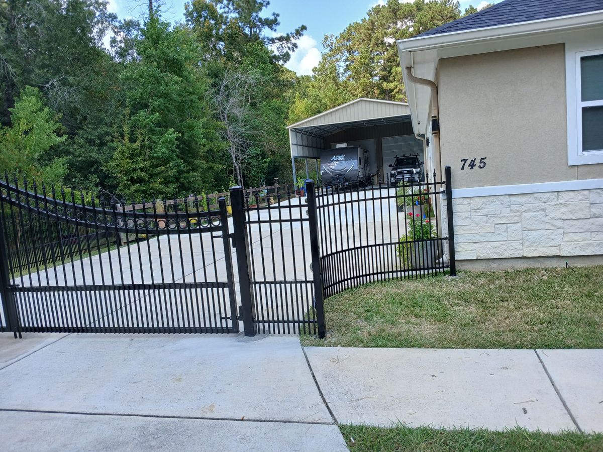 Gate Installation and Repair for Kingdom Fence in Houston, TX