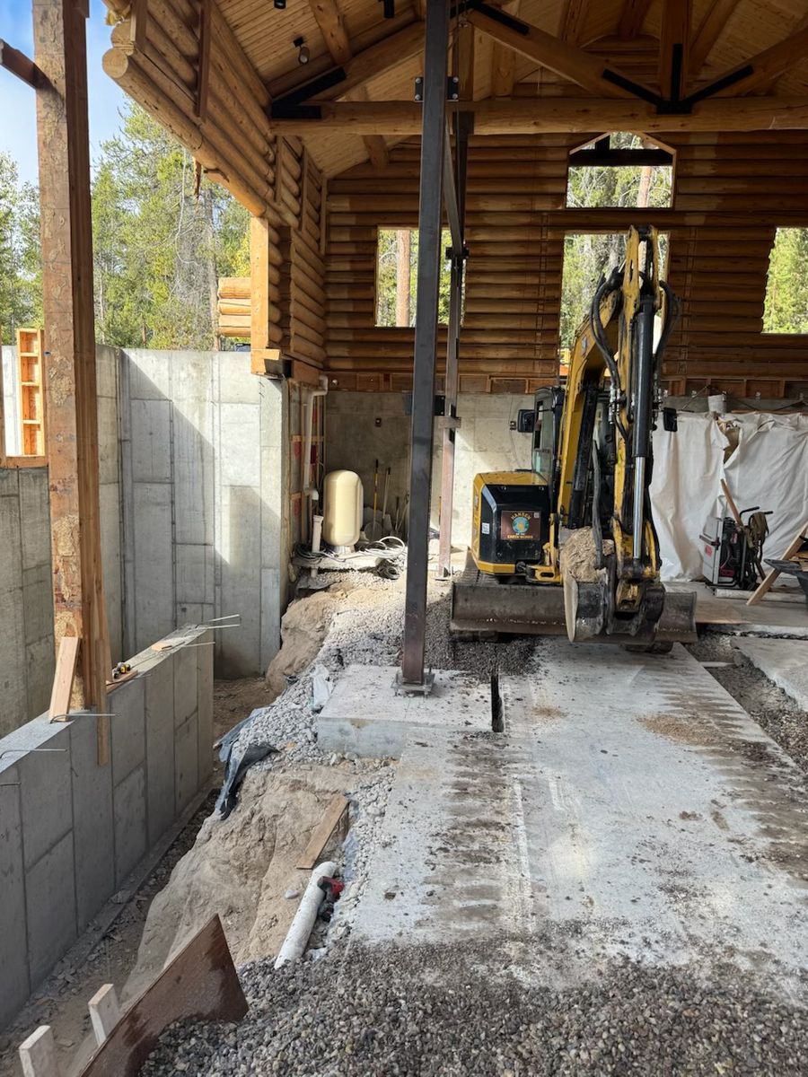 Wall Construction for Hansen Earth Works in Jackson, WY
