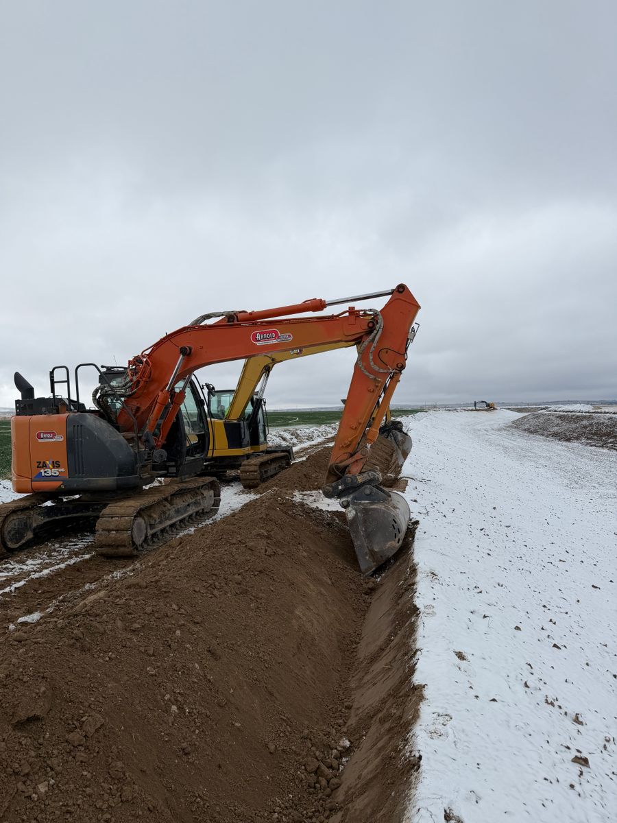 Leveling for Steed Trucking and Excavation in Rexburg, ID