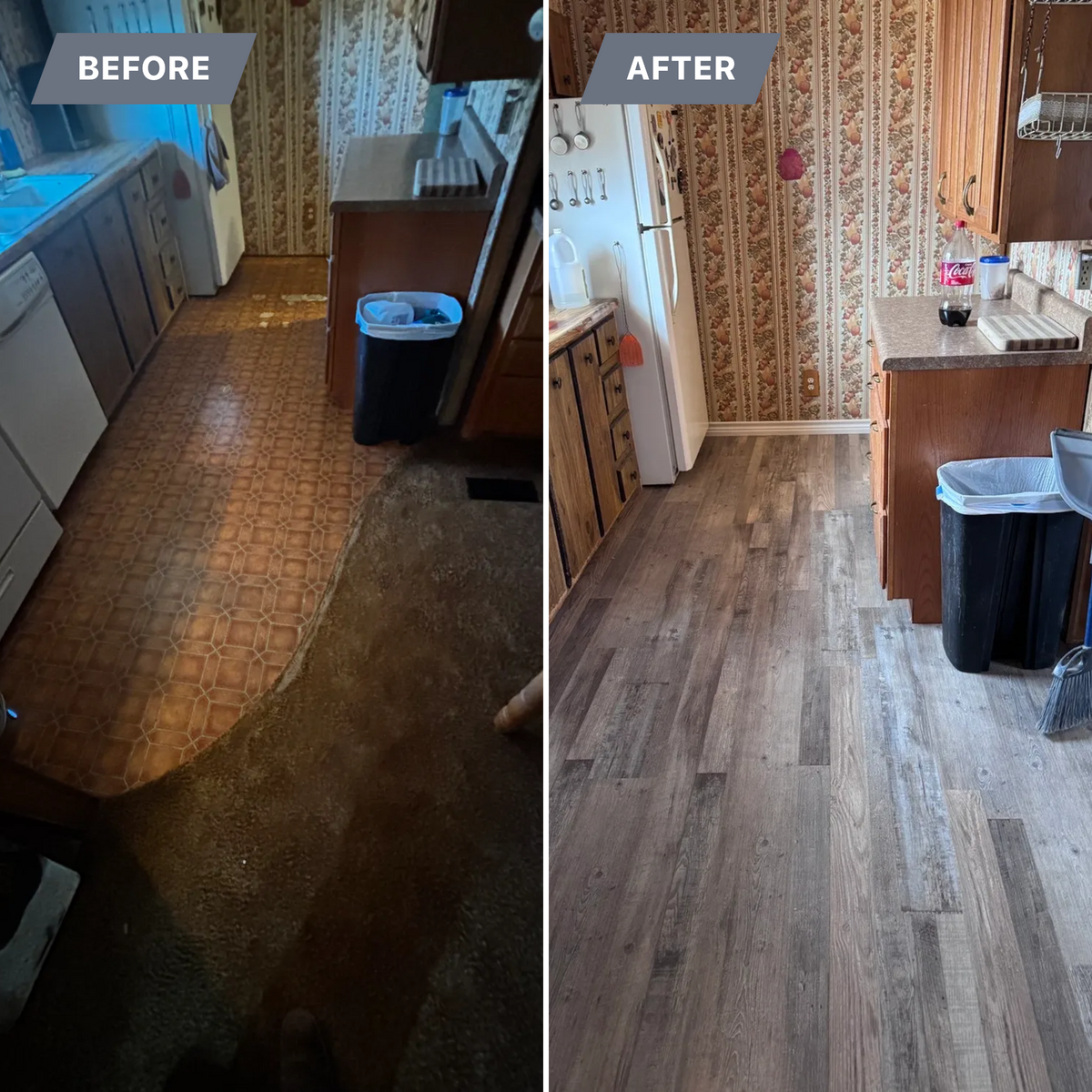 LVP/LVT Installations for Hill's Carpet & Remodeling in Odessa, TX