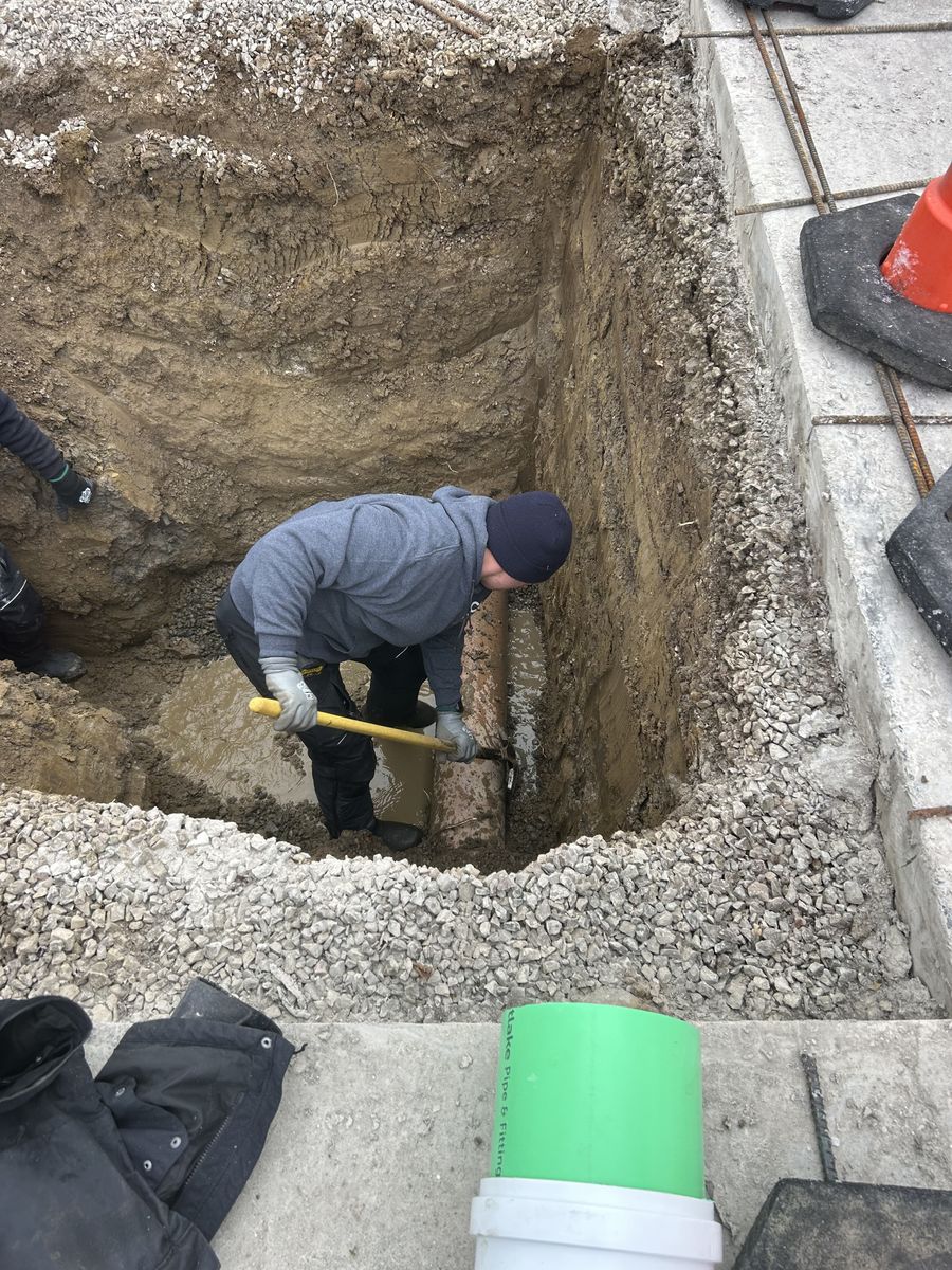 Residential & Commercial Excavation for Lamb-Coate Contracting in Bellefontaine, OH