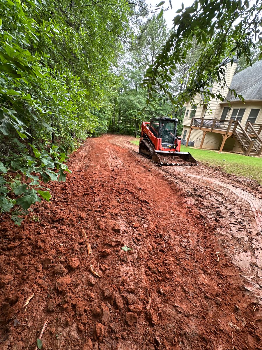 Land Grading for JDP Construction Group in McDonough, GA