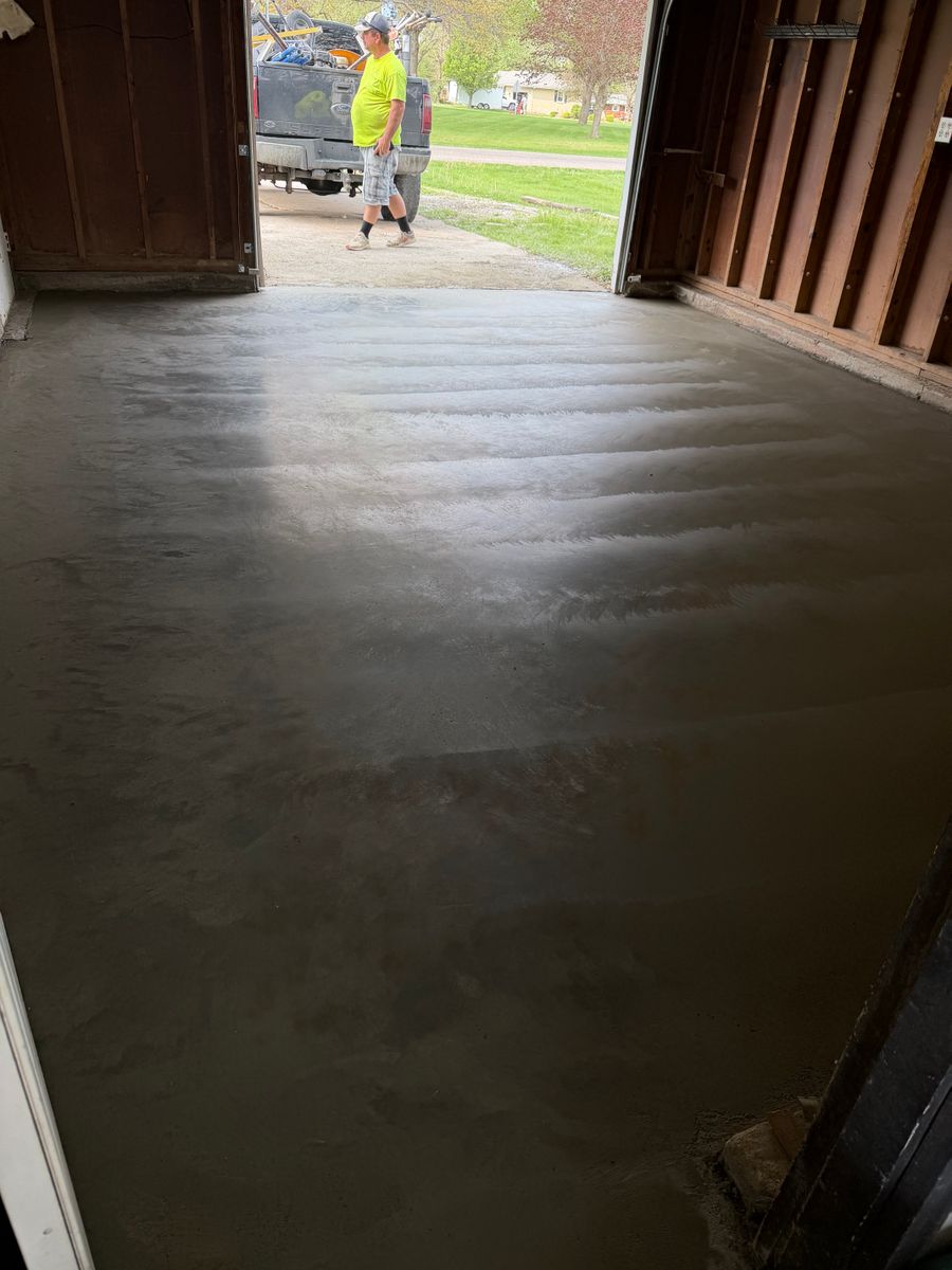 Interior Floors for Walker Concrete LLC in Kahoka, MO